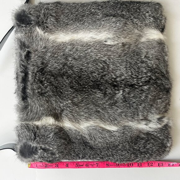 Rare Céline Rabbit Fur Shoulder Bag with tag, Holiday perfection 🎄 - Picture 3 of 8
